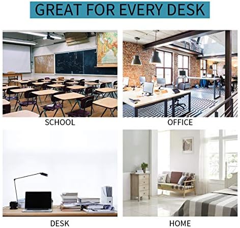 VLANDO Desk Organizer with Drawer, Leather Office Storage Caddy, Black - Image 5