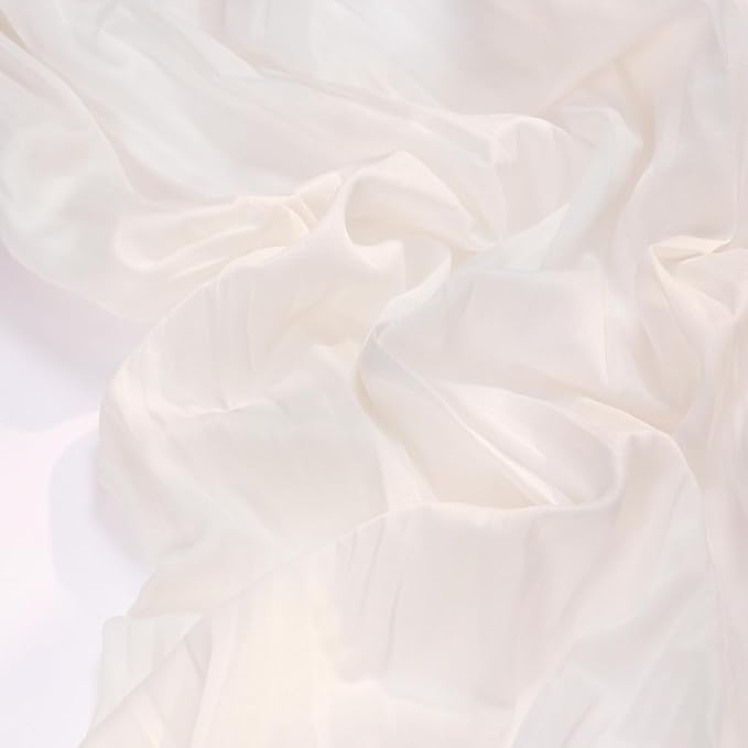 Socomi 6pcs Ivory White Cheesecloth Table Runner Valentine's Day Boho Rustic Gauze 120 inch 10FT Cheese Cloth Runner for Wedding Party Baby Shower Birthday Home Decor Holiday Decorations