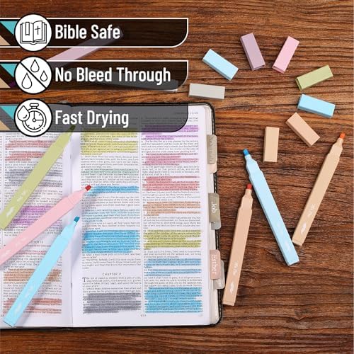 Mr. Pen- Aesthetic Highlighters No Bleed, 8 Pack, Assorted Colors | Chisel Tip, Cute Highlighters Assorted Colors for Journaling, Highlighting, Underlining, Fast Dry, Back to School Supplies - Image 4