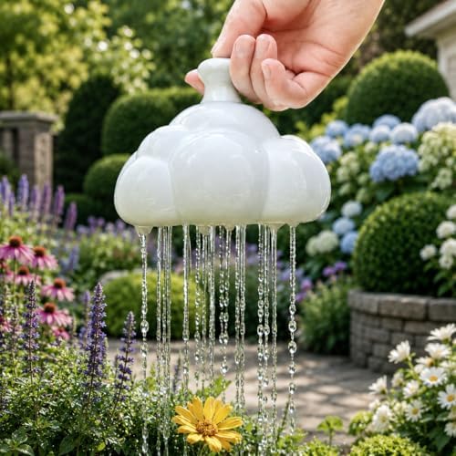 Ceramic Thumb Watering Can ASMR, Rain Cloud Watering Bell Thumb Pot, Handmade Cute Plant Gifts, House Warming Gifts New Home… by TOMARIST
