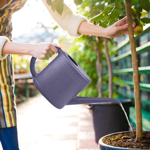 Grip Watering Can for Garden Indoor Plants Outdoor Plant House Flower - 1/4 Gallon - Purple - Image 5