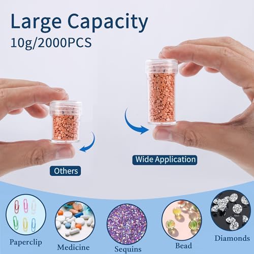 LYMUSUMI 30 Slots Diamond Art Storage Containers Portable Bead Storage Boxes for Diamond Painting Accessories and Tools - Image 5