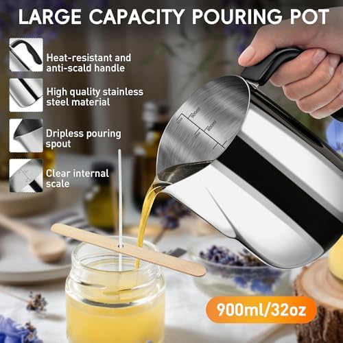 Zapstarz Candle Making Kit with Hot Plate, for Adults, Beginners - Image 3