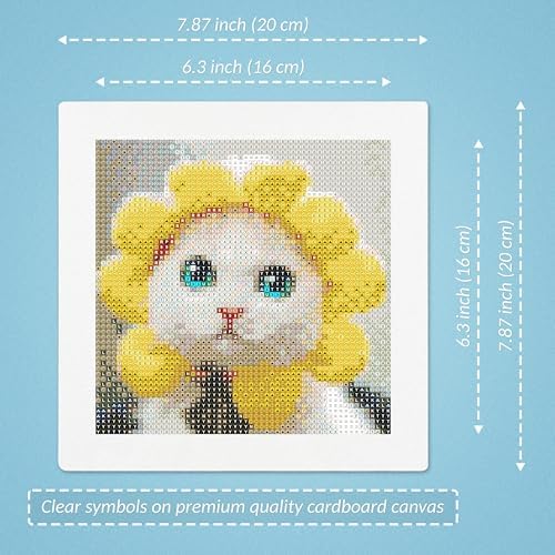 LuwoArte Painting Kit – Japanese Theme (Cute Cats) - Image 3