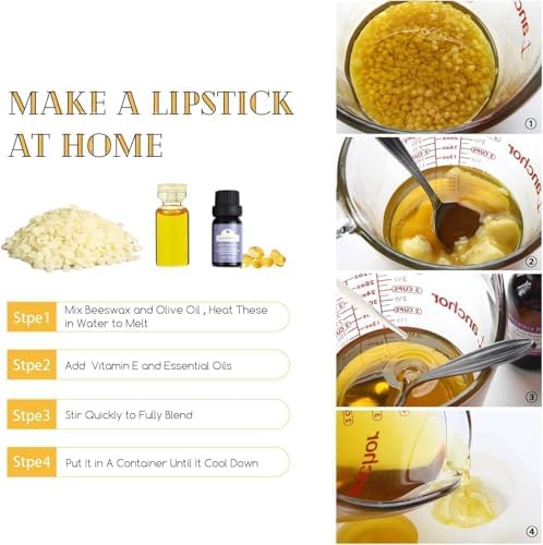 Natural Yellow Beeswax Granules (10-Pound) | Unrefined Pure Material for DIY Projects | Candle Making, Skin Care, Lip Balm, Soap Base | Organic Beeswax Pellets - Image 5