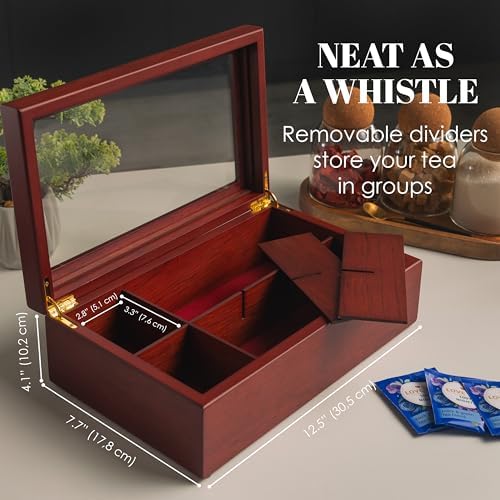 Tea Box - Luxury Wooden Tea Bag Organizer from The Apace Premier Collection - Image 3