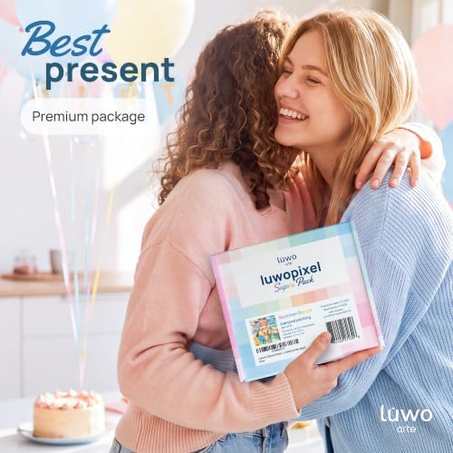 LuwoArte 9 Pack Summer Beach Diamond Art Kits for Adults Beginners - Image 6