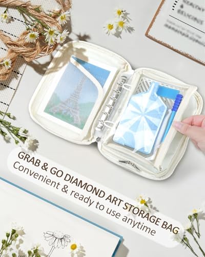 ForeverYoung All-in-One Diamond Art Storage Bag with Separate Sections - Image 2