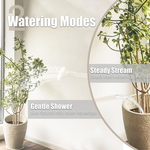 1.8L Watering Can, Watering Can Indoor Plants, Long Spout Small Water Can - Image 4