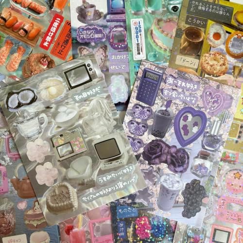 Japanese Sticker Books for Scrapbook Supplies, Cute Stickers for Journaling - Image 6