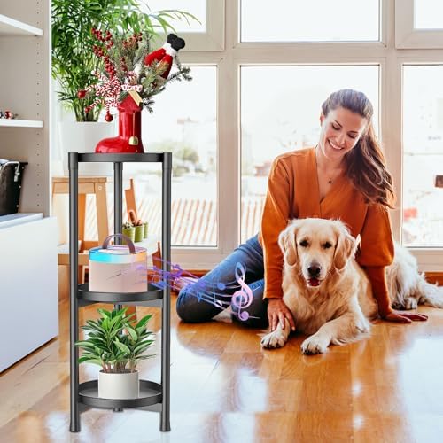3 Tier Heavy Duty Metal Plant Stand for Indoor & Outdoor - Image 5