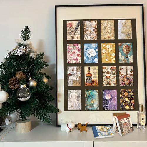 Bomichi Washi Stickers, 12 Sets 600 Pcs Aesthetic Sticker Book for DIY Journaling, Journaling Supplies for Bullet Journal Art Diary Card Craft Gifts Planner Notebook - Image 2