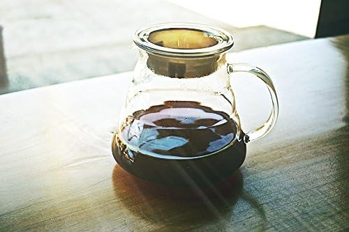 Hiware 600ml Coffee Server, Standard Glass Coffee Carafe, Coffee Pot, Clear - Image 3