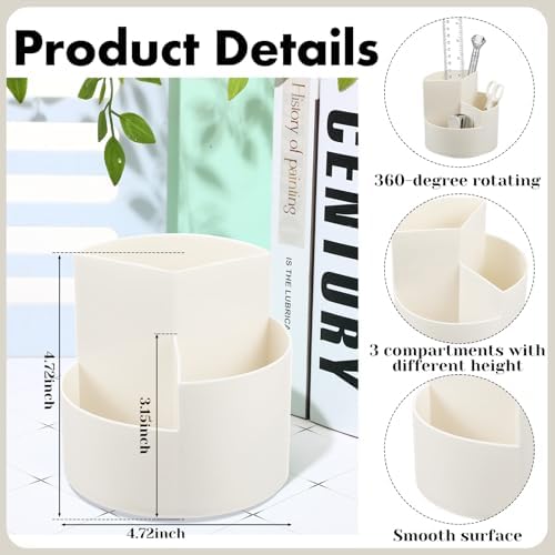 Marspark Beige Desk Accessories Office Supplies Set, 12 Pcs - Image 2