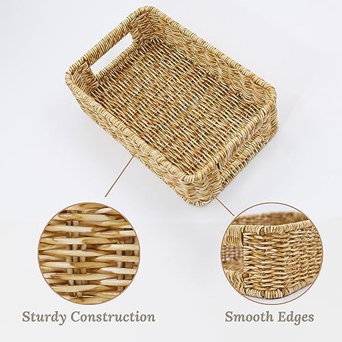 WeeNest Baskets for Organizing, Basket Small, Oat Milk, Set of 2 - Image 7