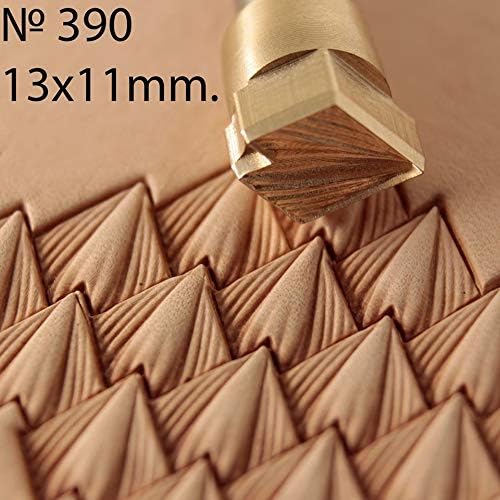DandS ltd Leather Stamp Tool, Scale, Professional Steel Craft Tool for Leatherworking, Embossing, Carving & Stamping Leather Projects, Belts Wallets & DIY Projects Compatible with Mallet #390