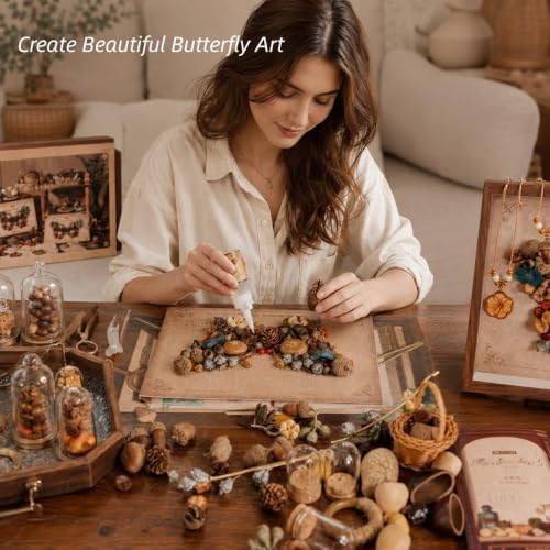 Elethosssal DIY Craft Kit, Arts and Crafts for Adults, Butterfly Art Set - Image 5