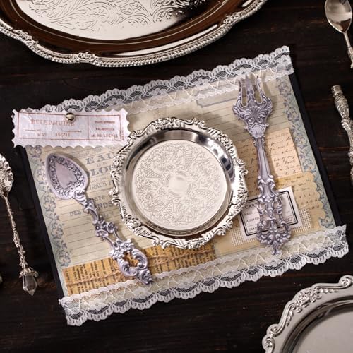 60 Pcs Vintage Cutlery Stickers for Scrapbooking and Journaling - Image 6