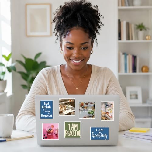 Affirmation Vision Board Supplies - 50 Pcs Mental Health Stickers - Image 3