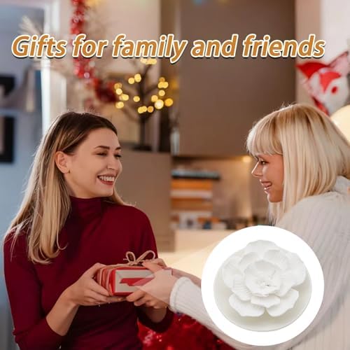 Handmade Peony Ceramic Essential Oil Mini Diffuser,Ceramic Pallet B - Image 5