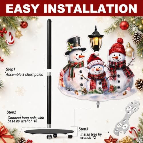Christmas Snowman Paper Towel Holder, Christmas Kitchen Countertop Decor, Winter Snowman Paper Towel Holder, Paper Towel Stand for Dining Table, Xmas Housewarming Birthday Gift for Women Mom - Image 4