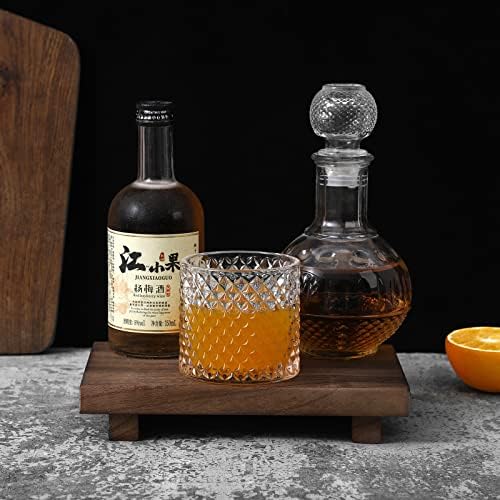 Wood Bathroom Tray Farmhouse Decor Kitchen Soap Holder, 9"x6" Walnut - Image 4