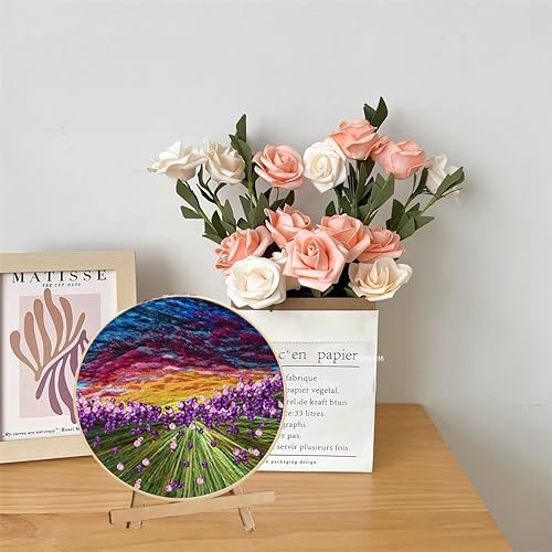 Craft Set for DIY Art Relaxation(Purple Lavender) - Image 3