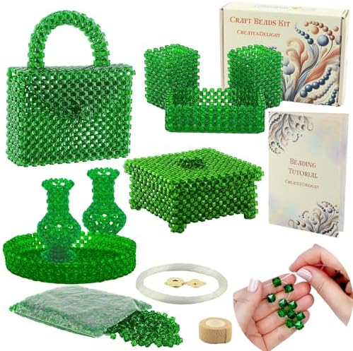 DIY Bead Kit for Adults: Craft Supplies for Weaving Beaded Cute Things by Unknown