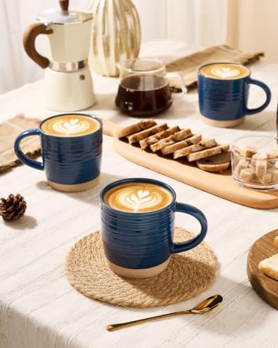 famiware Coffee Mugs Set of 6, 13 oz Mug Set, Ceramic Cup Set with Handle - Image 5