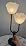 Lightdot Black Flower Table Lamp Dimmable Floral Modern Nightstand Lamp - Image 7