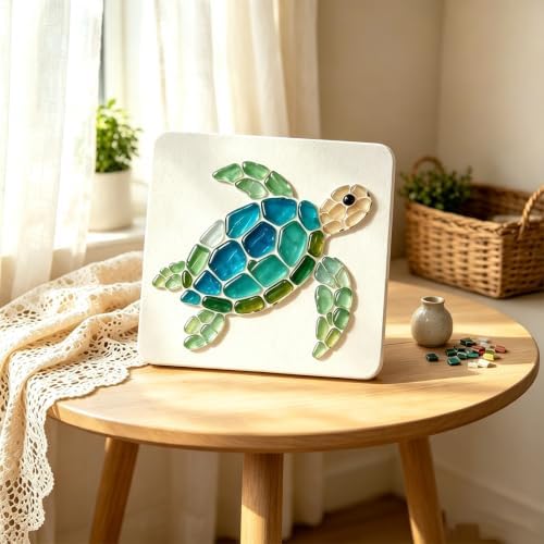 Garden Flowerpot Mosaic Art Kit Floral,Mosaic Art Kits for Adults，Style B by Unknown