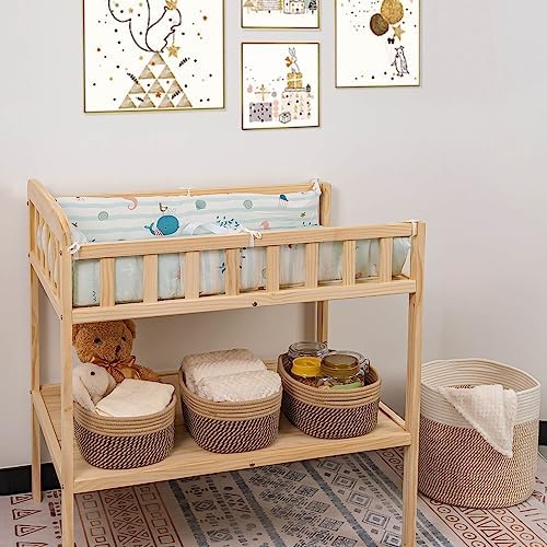 CubesLand Small Baskets, Storage Baskets for Organizing Shelves - Image 2