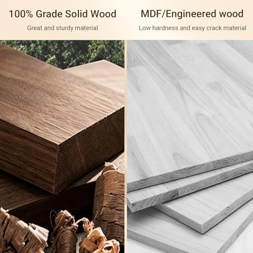 walowalo Pen Holder Natural Wooden Pencil Holder for Desk, Angled Design Makeup Brush Holder Pencil Cup, Multiple-Use Marker Holder Desktop Stationary Organizer for Office, Home, School - Image 3