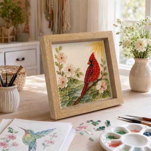 Acrylic Gem Mosaic Craft Kit for Adults Nature Theme Pieces - Image 4