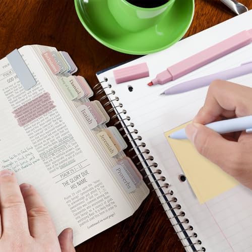 XKDOUS 44 Pcs Bible Study Supplies Journaling Kit, Bible Highlighters, Pale - Image 3