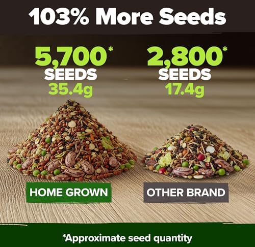 HOME GROWN 10 Variety Seed Vault, 5,700+ Seeds, Vegetable Garden Kit - Image 4
