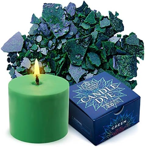 Green Candle Dye 2 oz for Soy Candle Making – Wax Color Chips by ALEXES