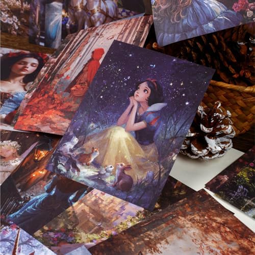 Alideco 180pcs Vintage Fantasy Fairy Tale Scrapbooking Paper for Adults Journaling Supplies, Decorative Paper for Junk Journals (fengdutonghua) - Image 3