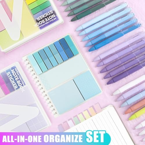 30-Piece Journaling Kit for Women, A6 Spiral Notebook Stationery Set - Image 2