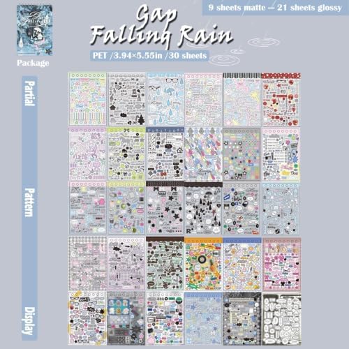 Japanese Sticker Book for Journaling Supplies, Japanese Stickers for Adults - Image 2
