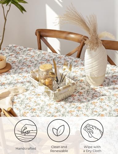 StorageWorks Small Storage Basket, Woven Basket for Shelves, White - Image 4