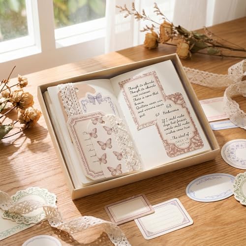 120Pcs Aesthetic Decorative Craft Material Paper - Image 4