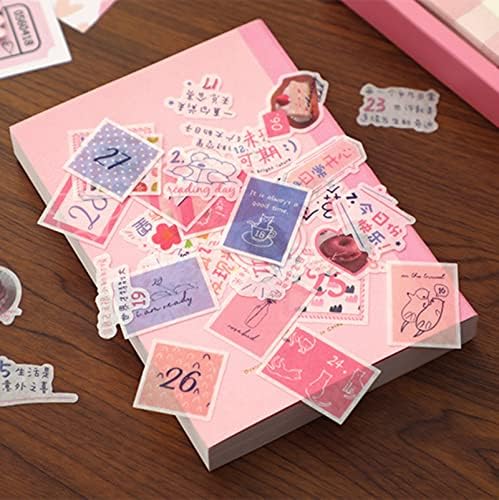 UPSYTIO Vintage Scrapbook Kit, Journaling Scrapbooking Supplies with A6 Grid Notebook, Aesthetic Paper, Stickers, Washi Tape for DIY Craft - Image 5