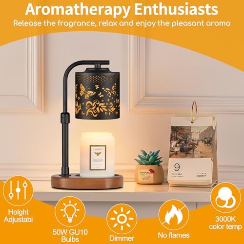 Butterfly Candle Warmer Lamp with Timer Birthday Gifts for Women Mom - Image 6
