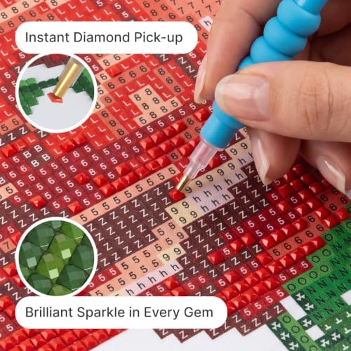 LuwoArte 16 Pack Flower Garden Diamond Art Kits for Adults Beginners - Image 6