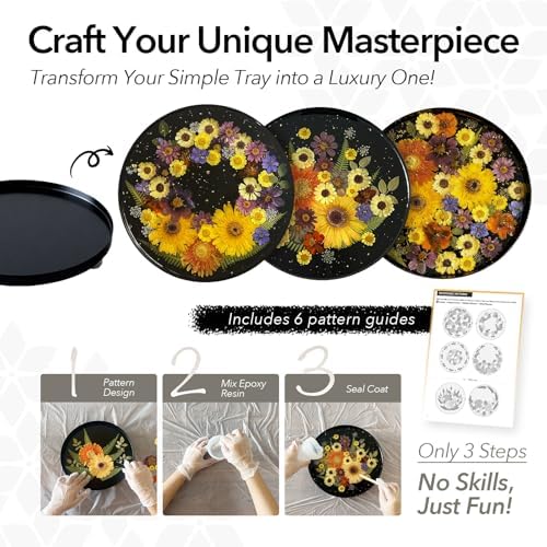 Auraeve All-in-One Resin Tray Craft Kit for Adults, Gift for Women - Image 3