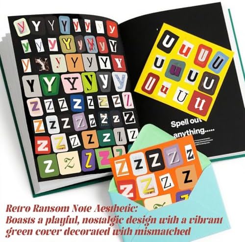 1500Pcs Alphabet Letter Stickers Book & Scrapbook Supplies - Image 3