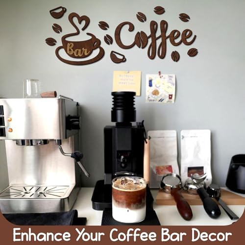 Coffee Bar Signs for Wall Decor, Vintage Coffee Signs Decor for Kitchen - Image 4