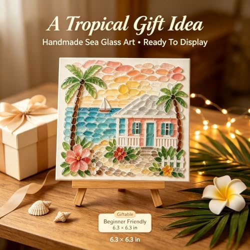 Timeless American Destinations Sea Glass Art Kit 5D Craft Mosaic (Style5) - Image 6