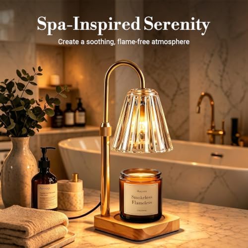 Marycele Candle Warmer Lamp with Timer, Vintage Home Decor, Gifts for Women - Image 6